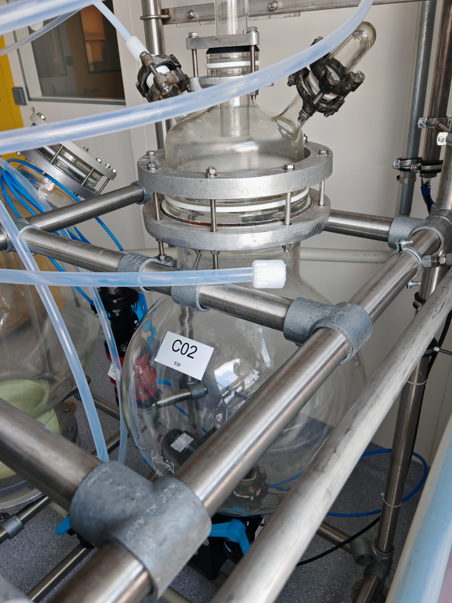 123-02-Skid PIGNAT avec reacteur verre DE 100L – Image 5