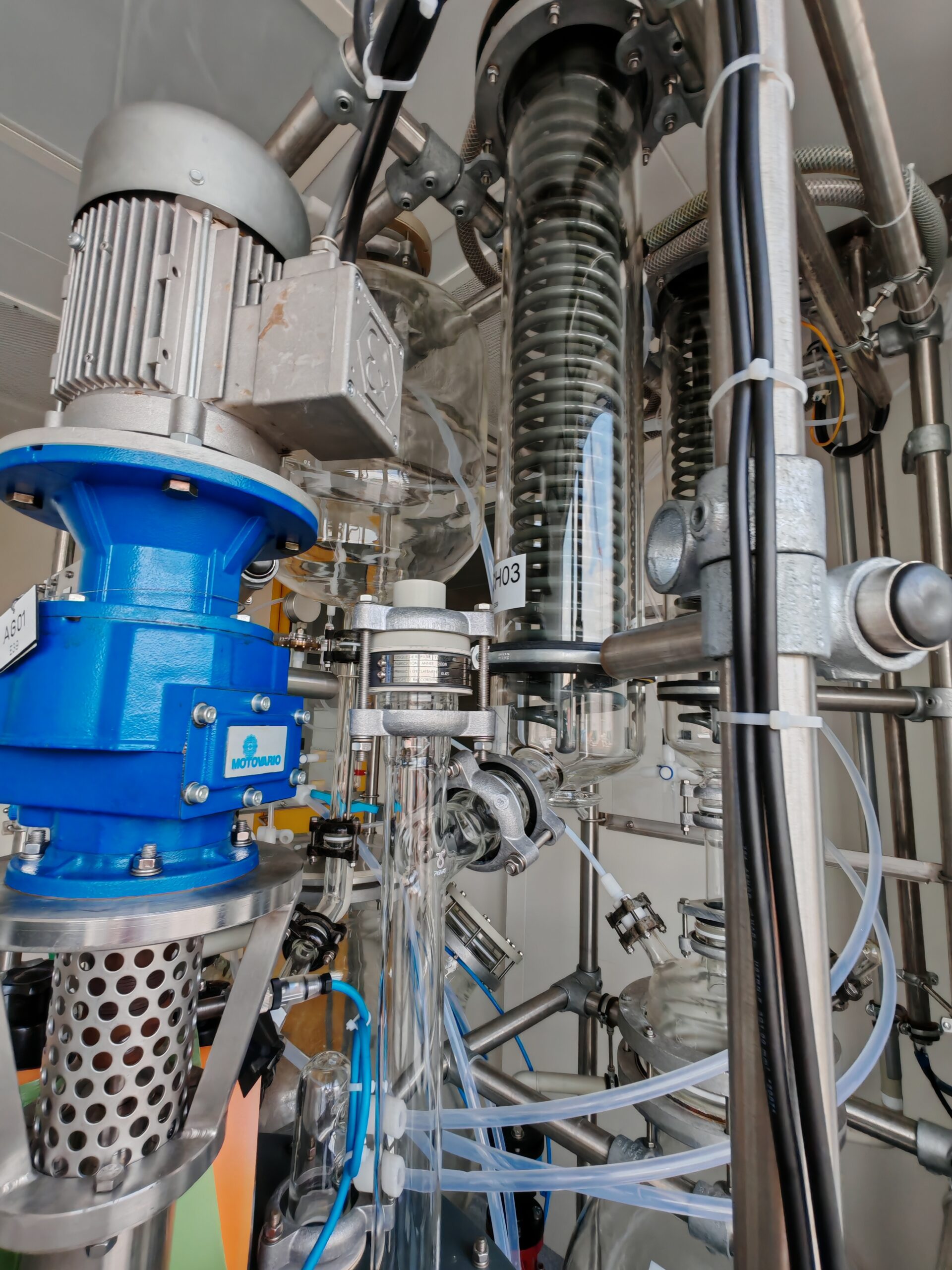 123-02-Skid PIGNAT avec reacteur verre DE 100L – Image 7