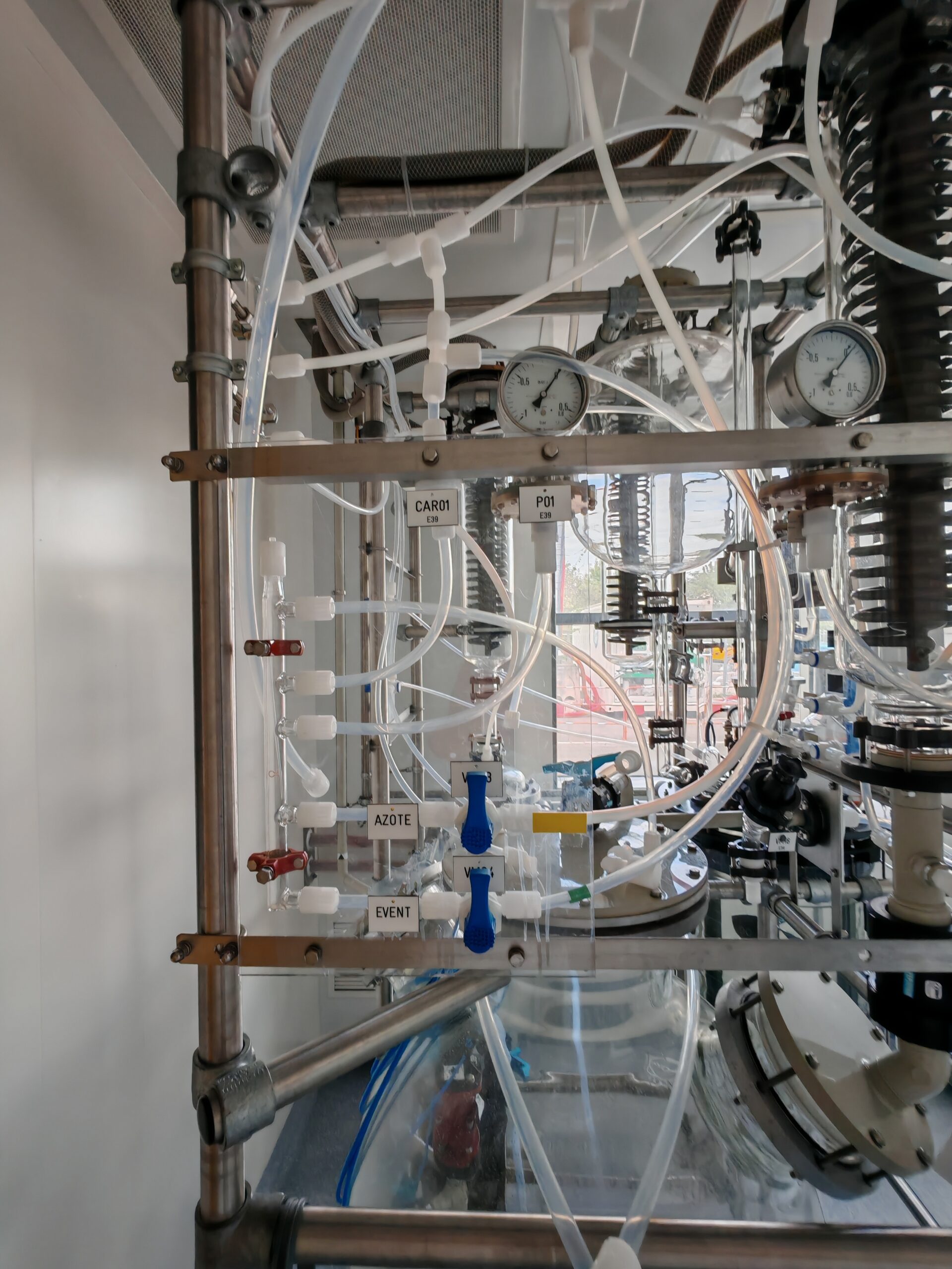 123-02-Skid PIGNAT avec reacteur verre DE 100L – Image 10