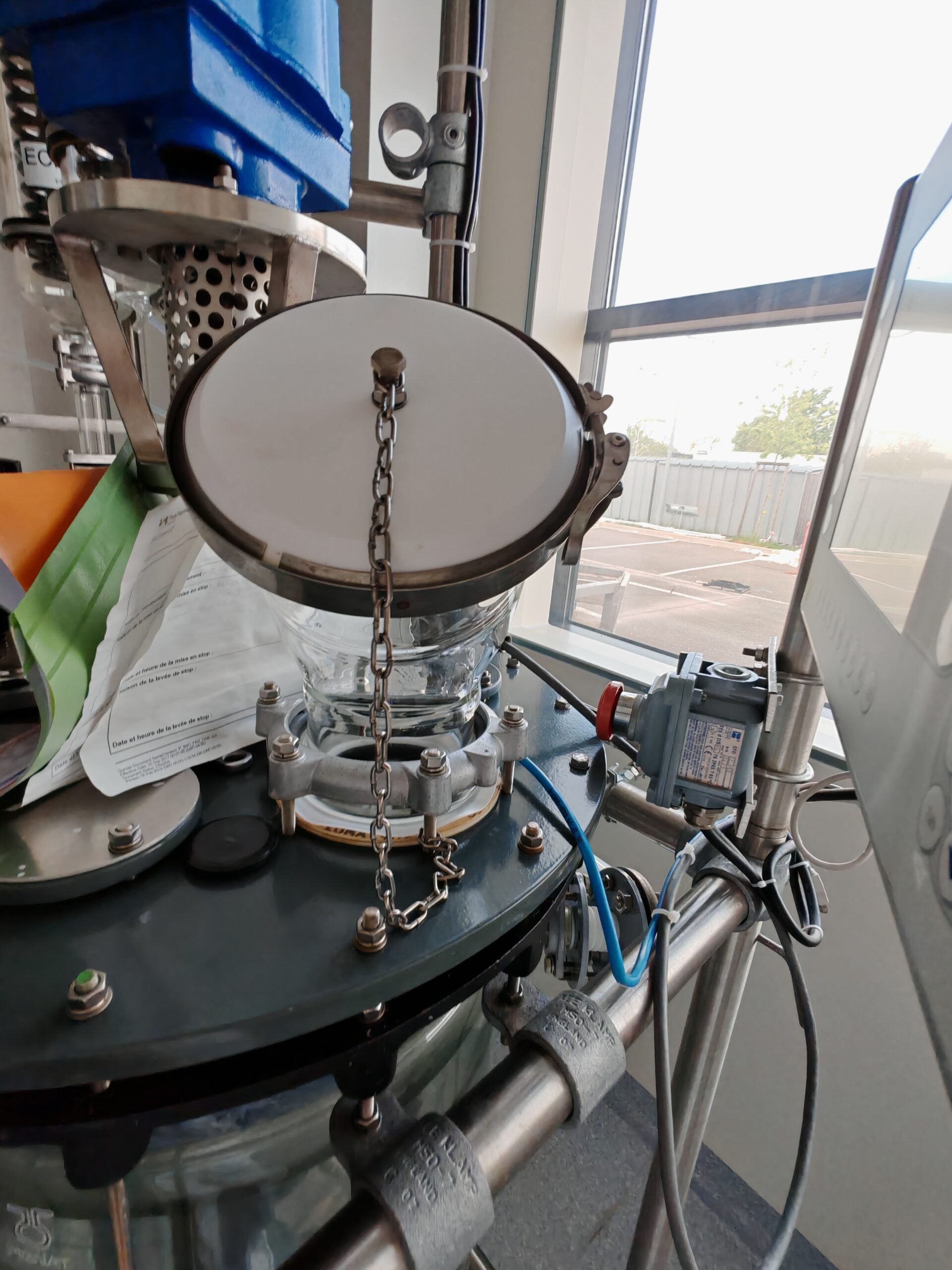 123-02-Skid PIGNAT avec reacteur verre DE 100L – Image 15