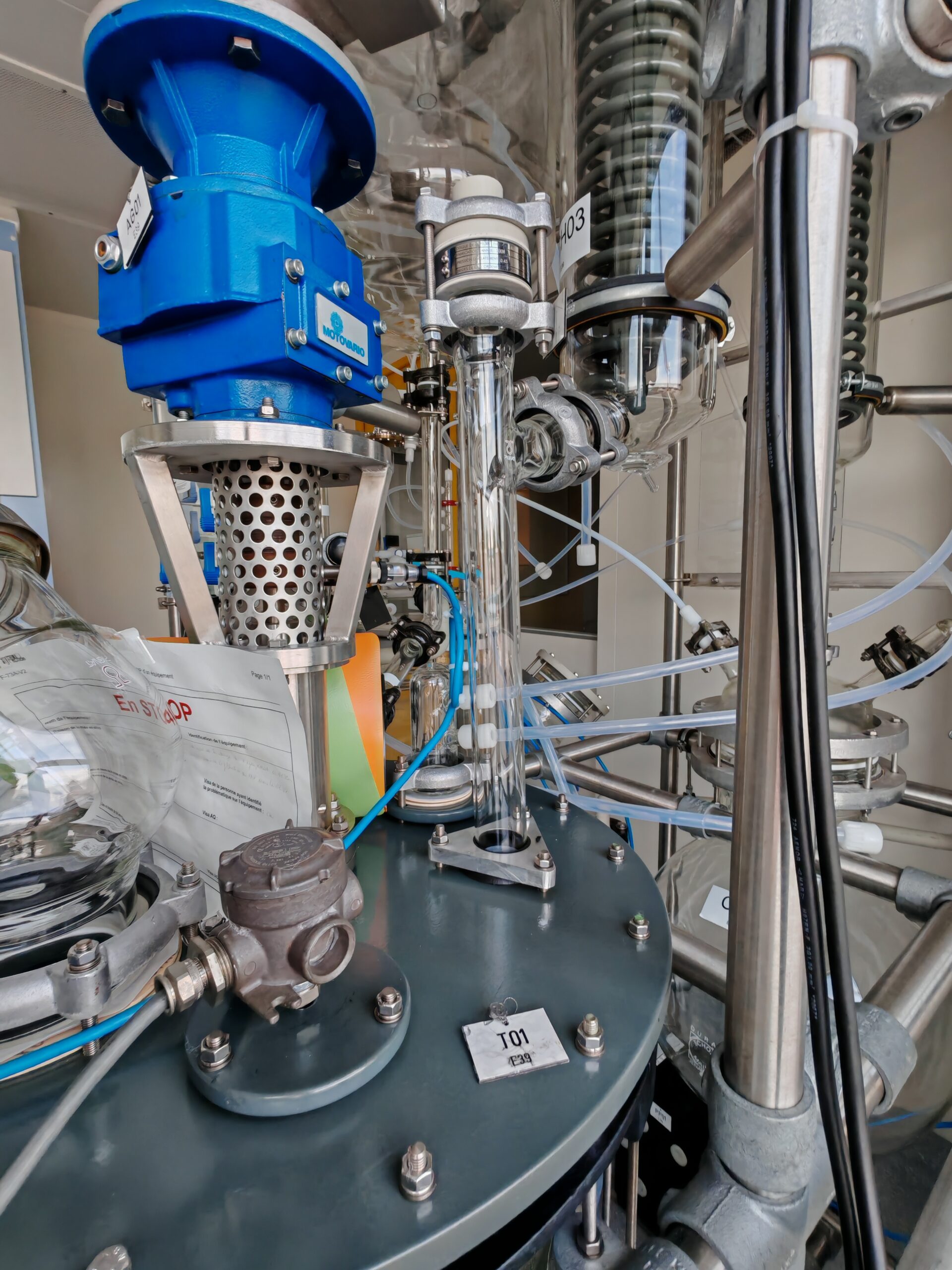 123-02-Skid PIGNAT avec reacteur verre DE 100L – Image 16