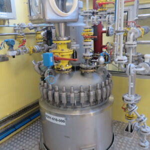 127-01-Réacteur émaillé-400 L