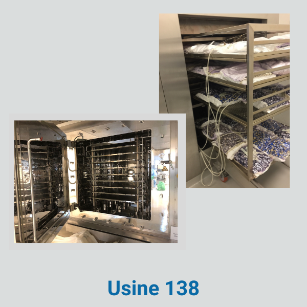 lyophilisateur GEA et autoclave SBM