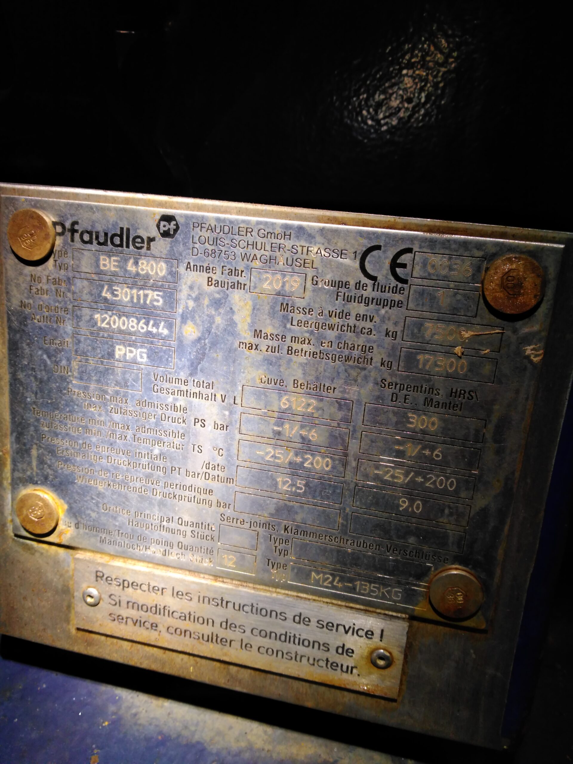 144 b - Réacteurs émaillés – Image 7