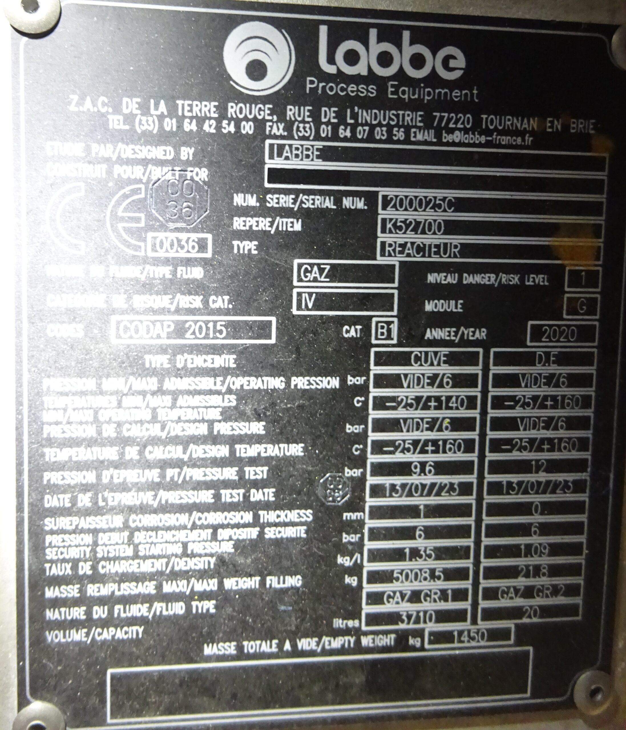 144 d - Réacteurs inox – Image 8