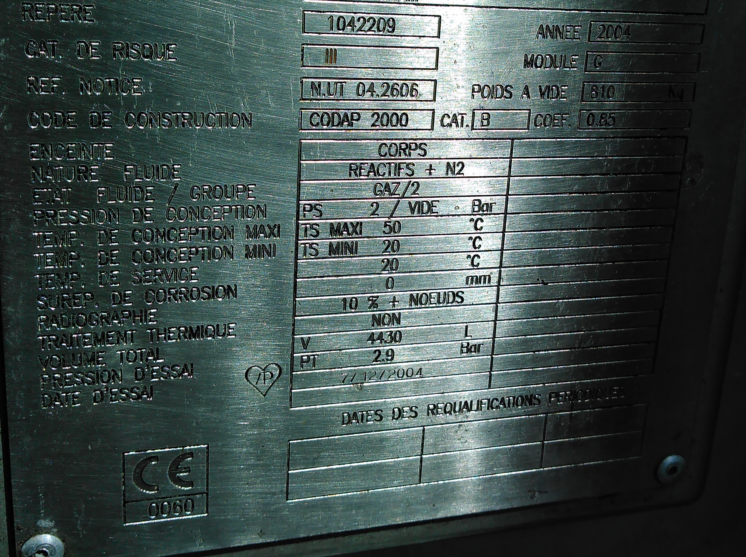 144 d - Réacteurs inox – Image 13