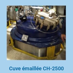 Cuve émaillée CH-2500 de 2019